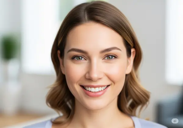 Ilustración realista de una nariz, enfatizando la armonía natural con el rostro en lugar de la perfección idealizada.