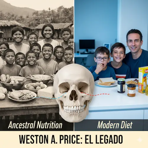 infografia sobre Weston Price